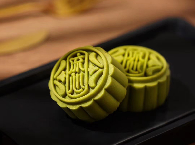 桃山皮流心月饼